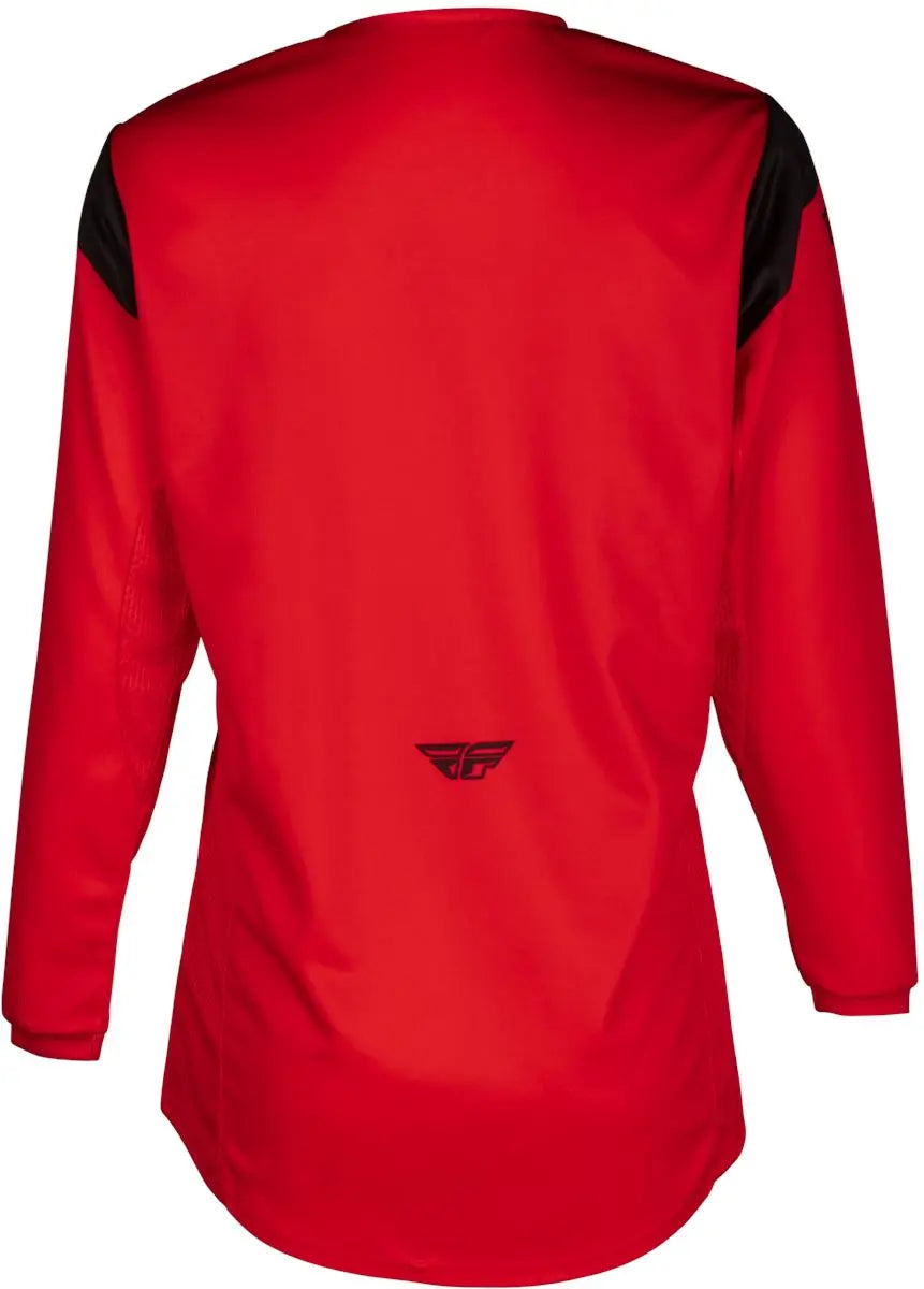 Fly Racing Kinetic Stoke Youth Jersey Red / Black - FREE UK Delivery, FREE 365 Day Returns | Moto Central