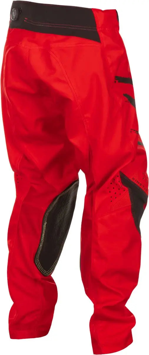 Fly Racing Kinetic Stoke Youth Trouser Red / Black - FREE UK Delivery, FREE 365 Day Returns | Moto Central