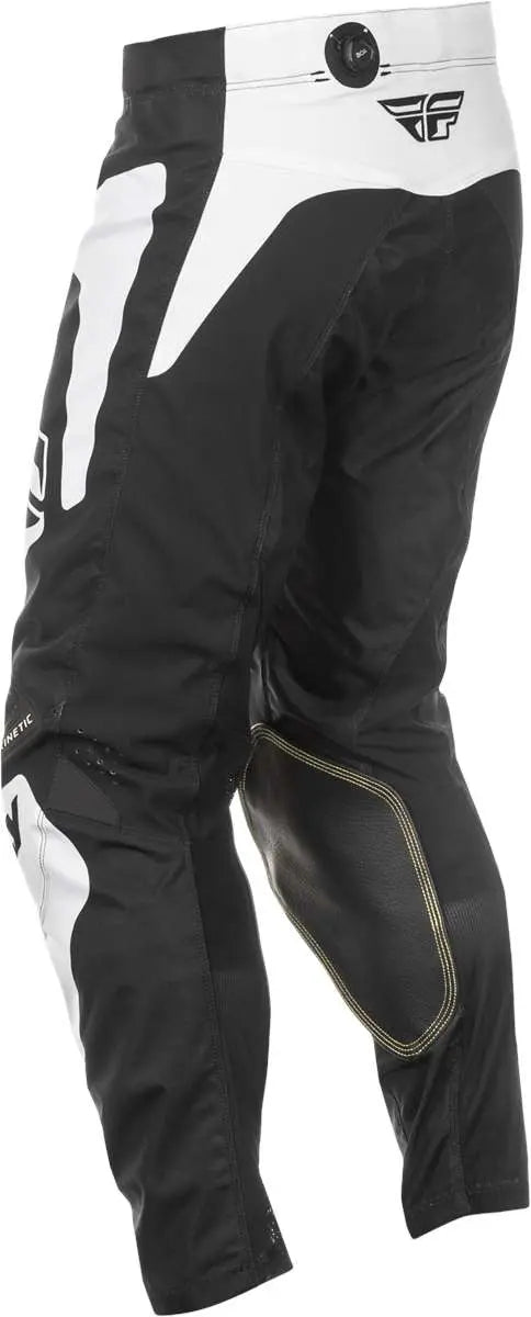 Fly Racing Kinetic Sym Trouser Black / White - FREE UK Delivery, FREE 365 Day Returns | Moto Central