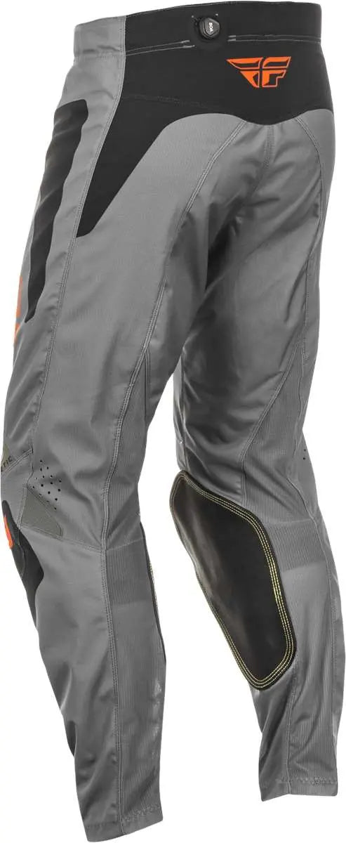 Fly Racing Kinetic Sym Trouser Grey / Orange / Black - FREE UK Delivery, FREE 365 Day Returns | Moto Central