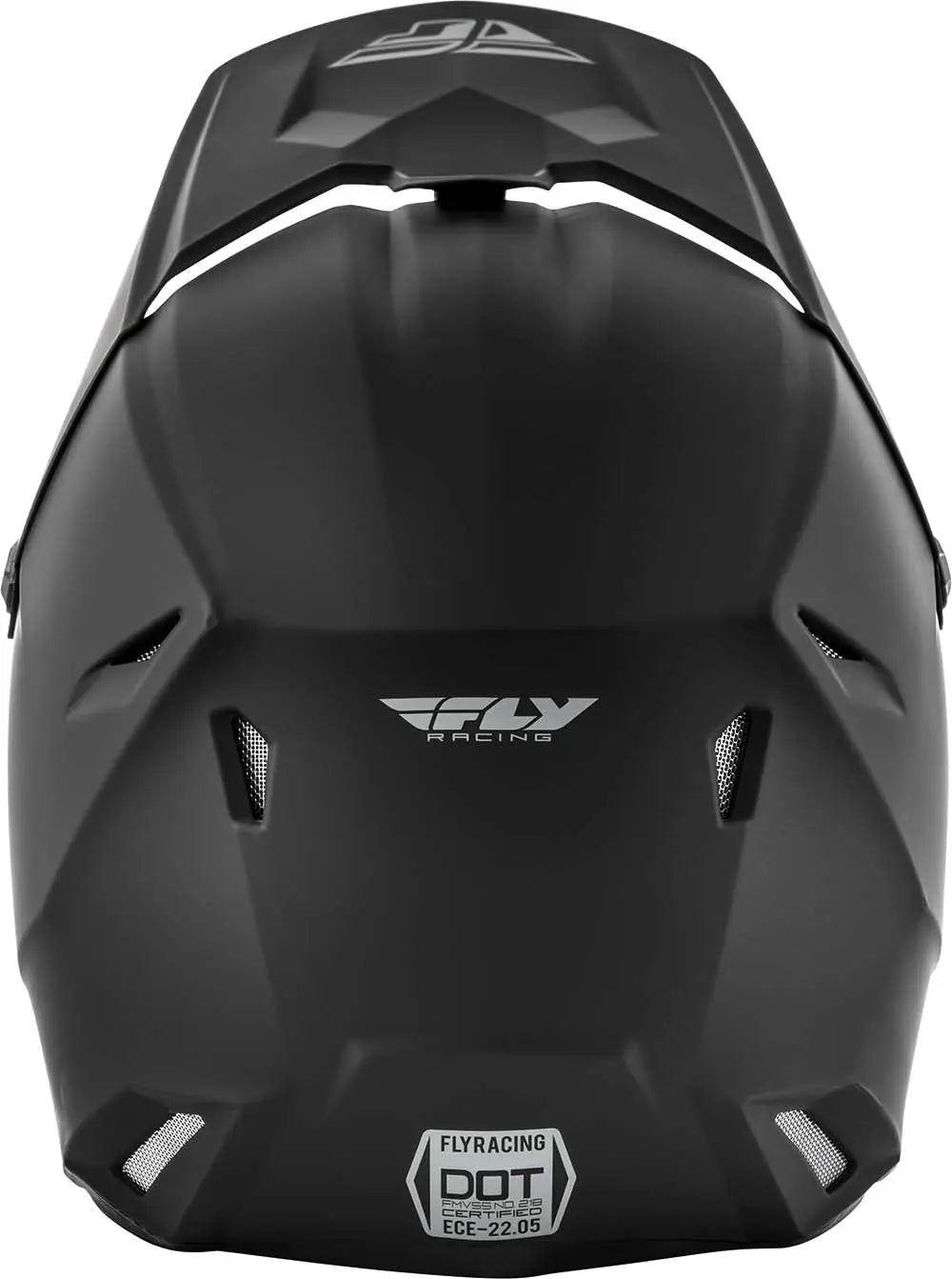 Fly Racing Kinetic Youth ECE Helmet Solid Matt Black - FREE UK Delivery, FREE 365 Day Returns | Moto Central