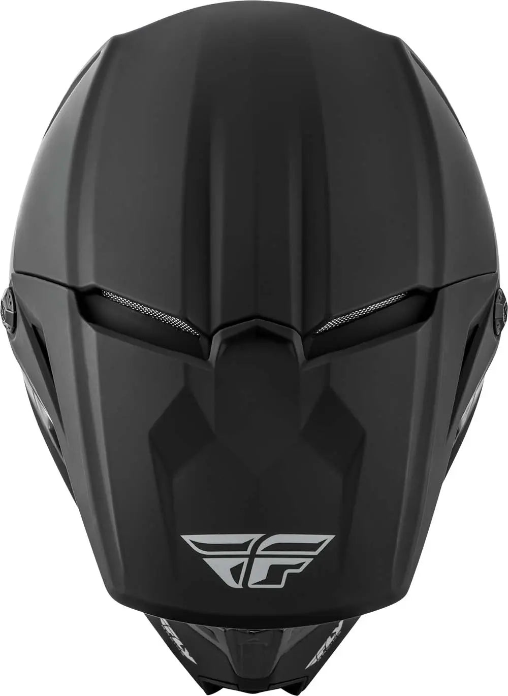 Fly Racing Kinetic Youth ECE Solid Matt Black  - FREE UK Shipping, FREE 365 Day Returns | Moto Central