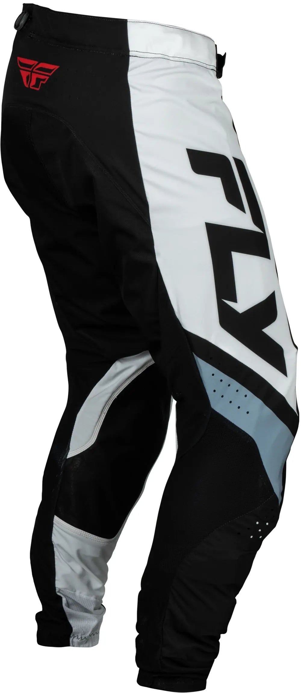 Fly Racing Lite Boa MX Trouser Black / White / Denim Grey - FREE UK Delivery, FREE 365 Day Returns | Moto Central