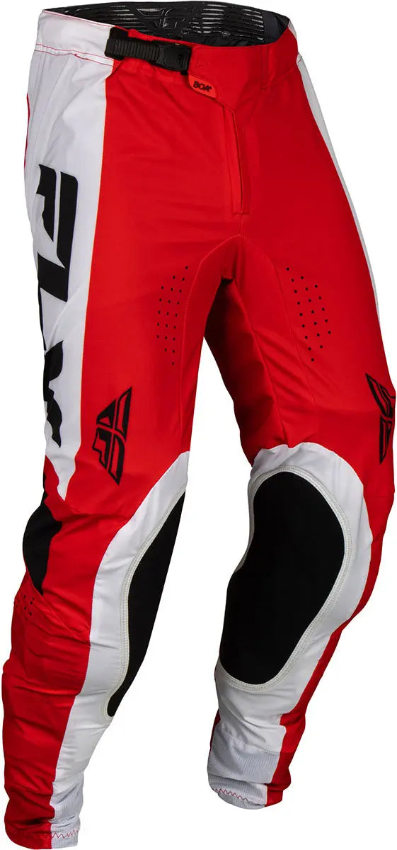 Fly Racing Lite Boa MX Trouser Red / White / Black - FREE UK Shipping, FREE 365 Day Returns | Moto Central