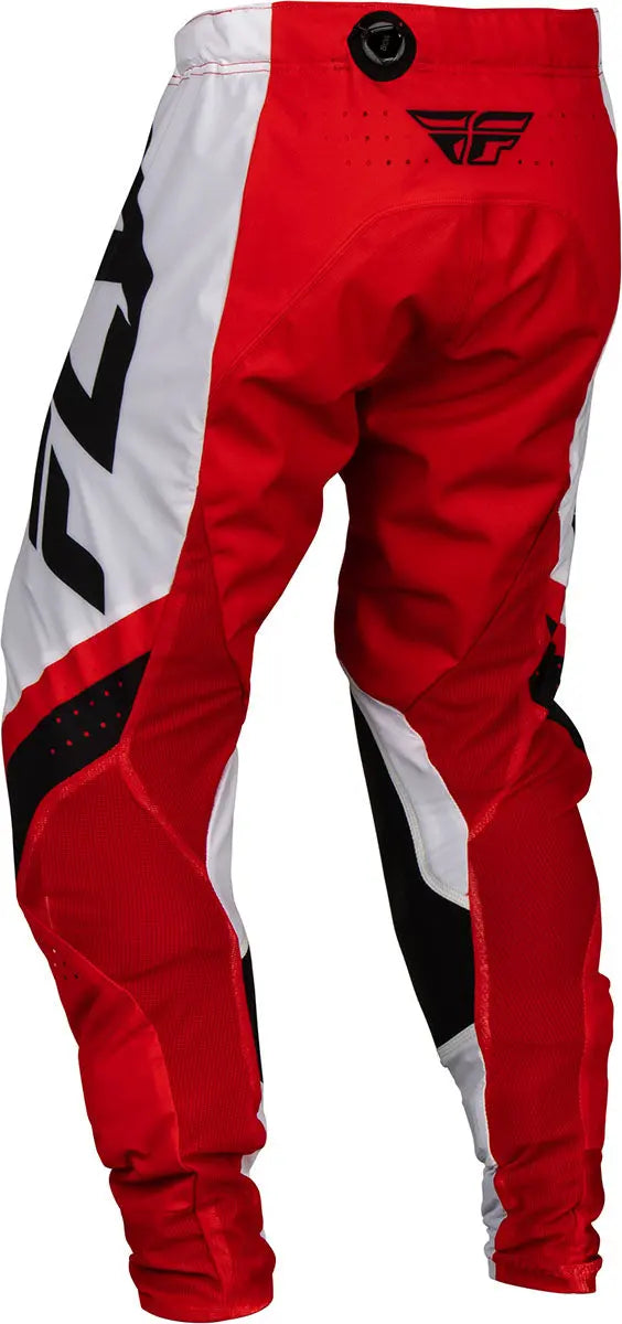 Fly Racing Lite Boa MX Trouser Red / White / Black - FREE UK Shipping, FREE 365 Day Returns | Moto Central