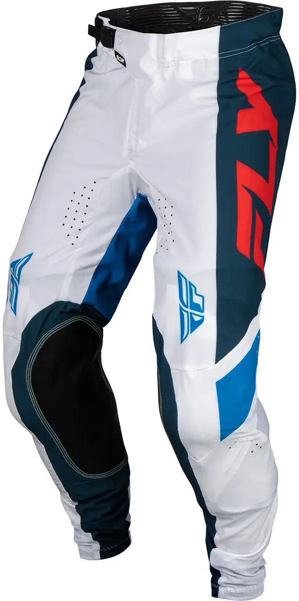 Fly Racing Lite Boa MX Trouser Red / White / Navy - FREE UK Shipping, FREE 365 Day Returns | Moto Central