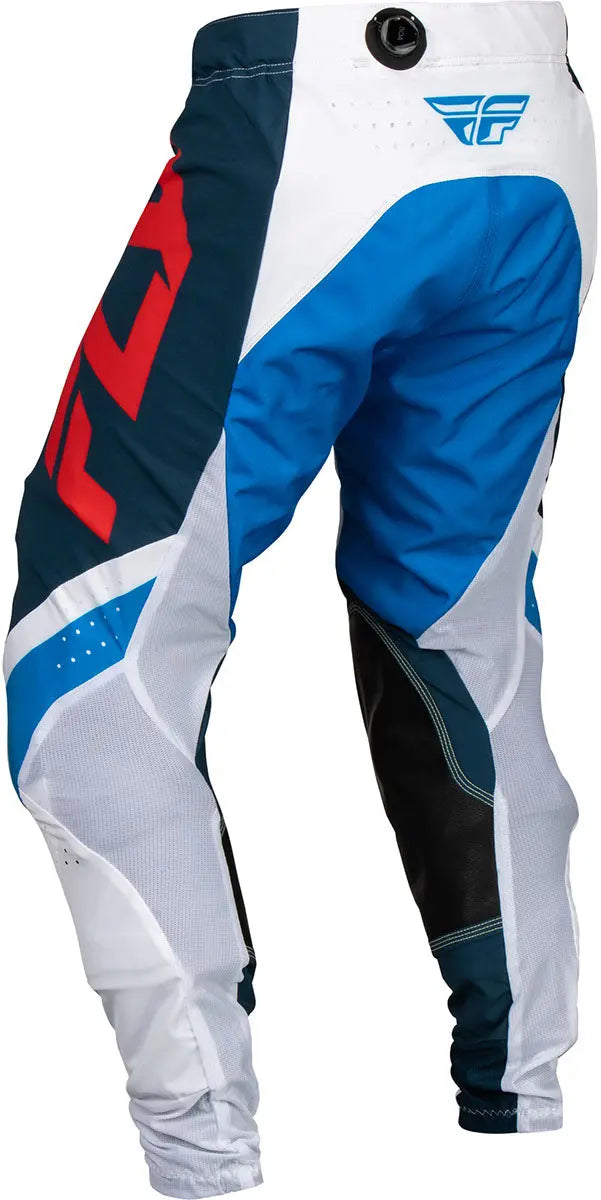 Fly Racing Lite Boa MX Trouser Red / White / Navy - FREE UK Shipping, FREE 365 Day Returns | Moto Central