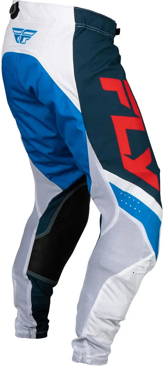 Fly Racing Lite Boa MX Trouser Red / White / Navy - FREE UK Shipping, FREE 365 Day Returns | Moto Central