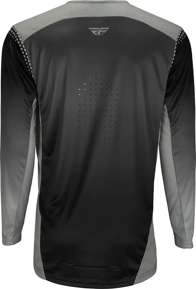 Fly Racing Lite MX Jersey Black / Anthracite / Grey - FREE UK Shipping, FREE 365 Day Returns | Moto Central