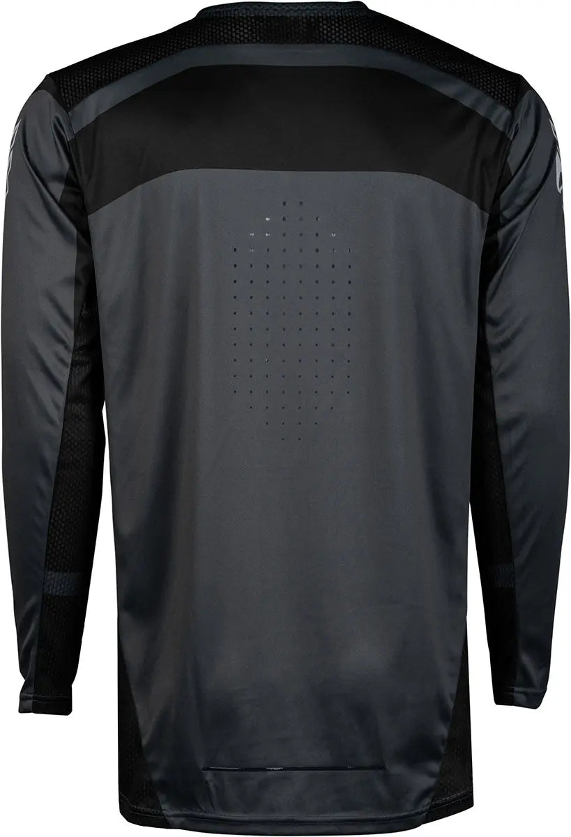 Fly Racing Lite MX Jersey Charcoal / Black - FREE UK Shipping, FREE 365 Day Returns | Moto Central