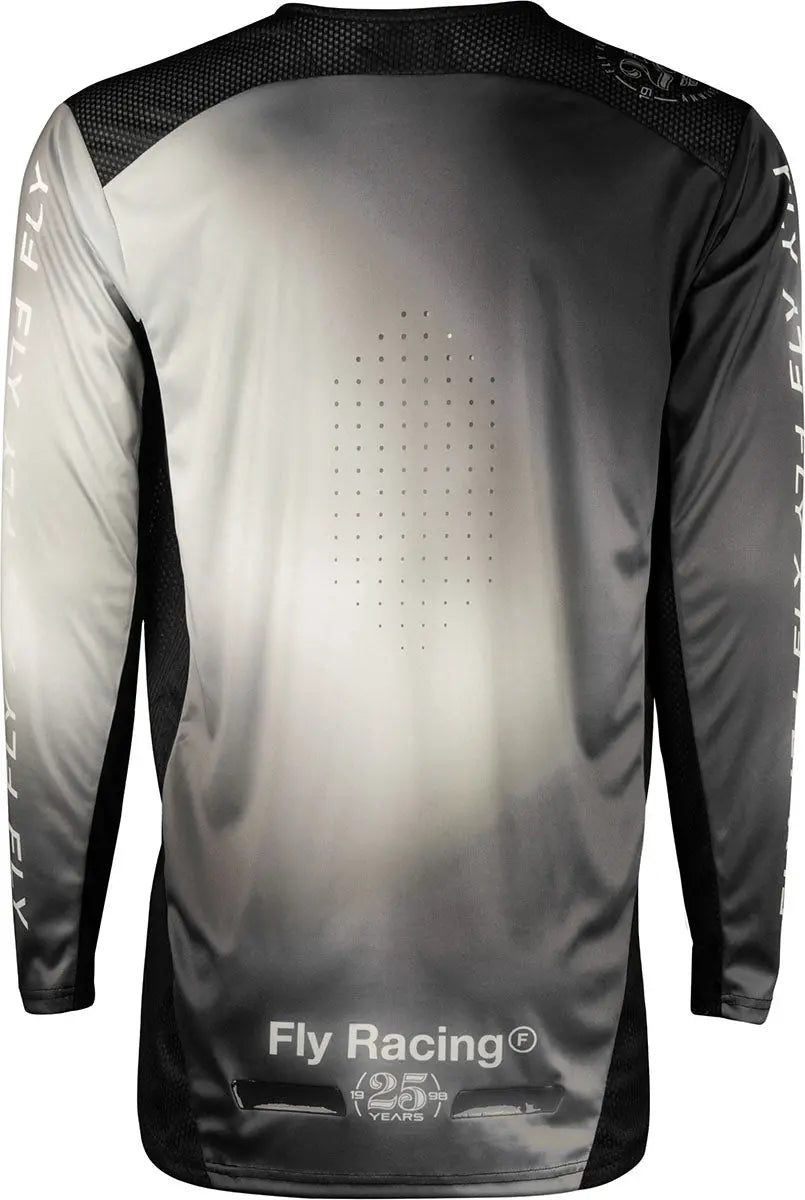 Fly Racing Lite MX Jersey Grey / Black - FREE UK Shipping, FREE 365 Day Returns | Moto Central