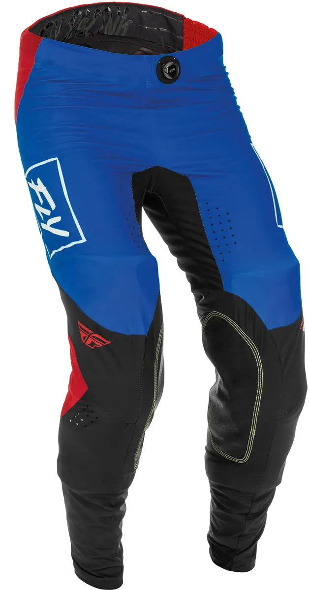 Fly Racing Lite MX Trouser Red / White / Blue - FREE UK Shipping, FREE 365 Day Returns | Moto Central