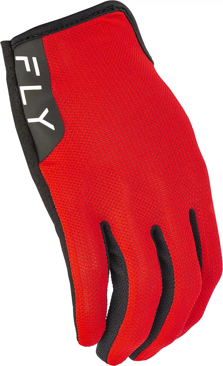 Fly Racing Mesh MTB Gloves Red - FREE UK Shipping, FREE 365 Day Returns | Moto Central