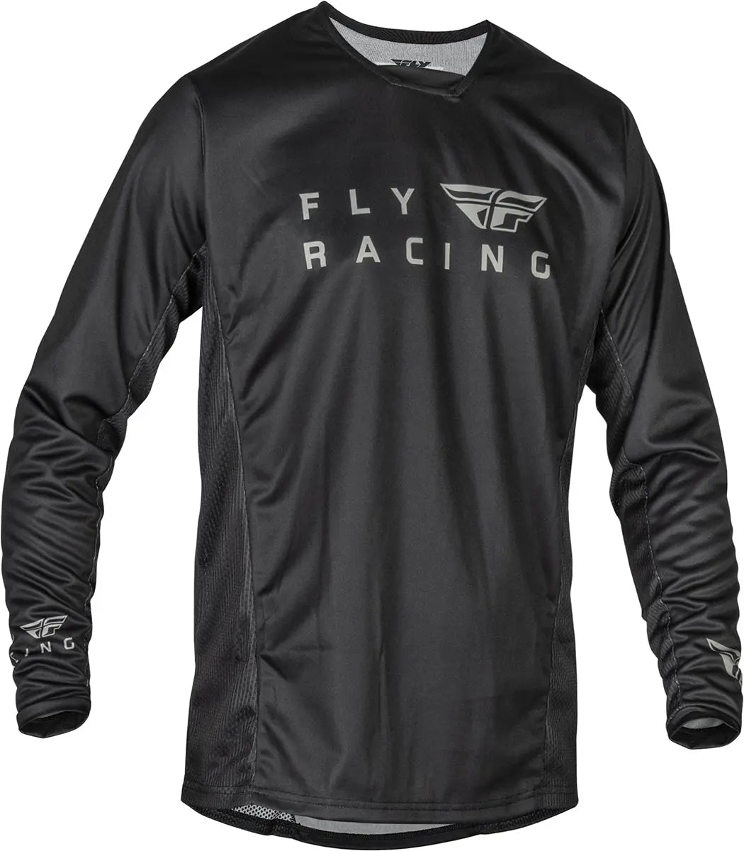 Fly Racing Radium MTB Jersey Black / Grey - FREE UK Shipping, FREE 365 Day Returns | Moto Central