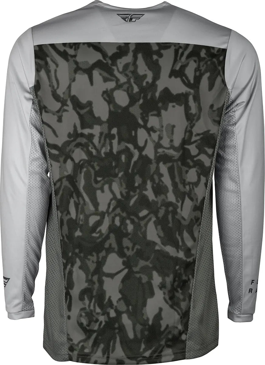 Fly Racing Radium MTB Jersey Dark Grey Camo / Grey - FREE UK Shipping, FREE 365 Day Returns | Moto Central