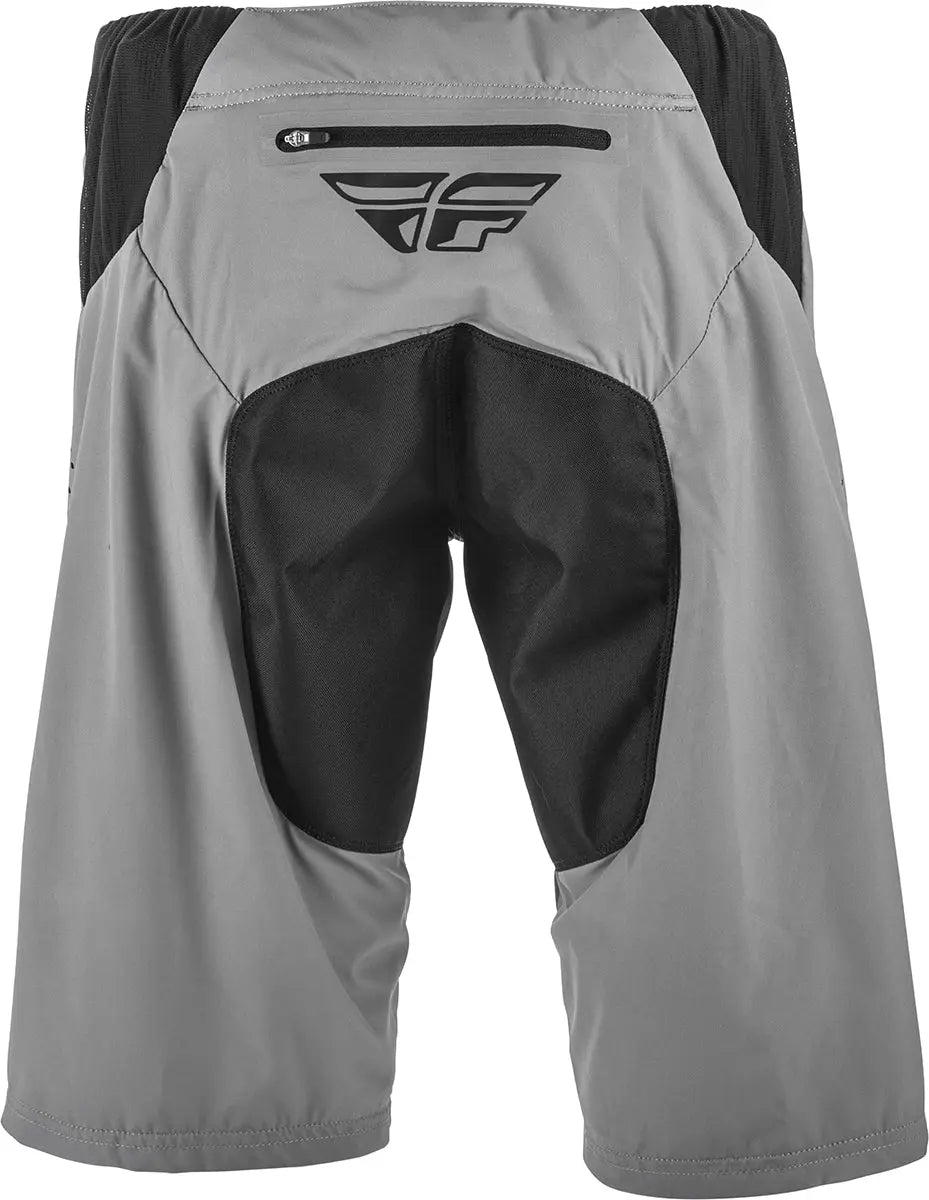 Fly Racing Radium MTB Shorts Grey - FREE UK Shipping, FREE 365 Day Returns | Moto Central