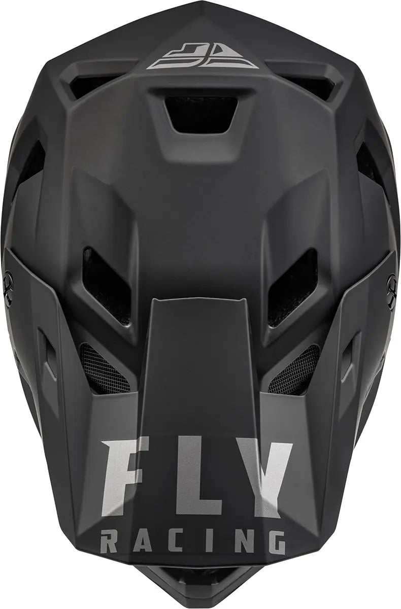 Fly Racing Rayce MTB Helmet Solid Matt Black - FREE UK Shipping, FREE 365 Day Returns | Moto Central