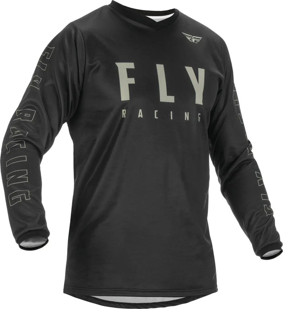 Fly Racing Universal MX Jersey Black / White - FREE UK Shipping, FREE 365 Day Returns | Moto Central