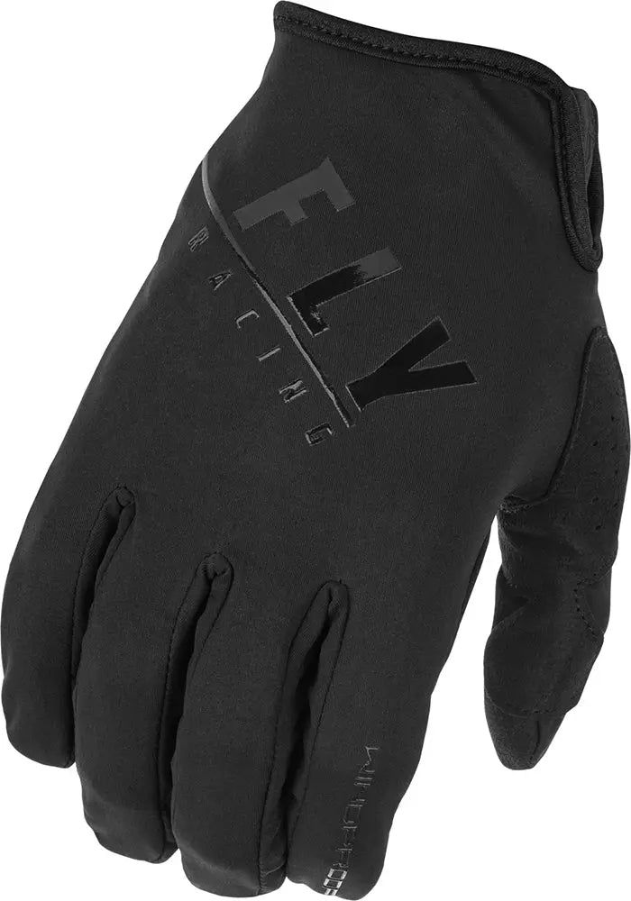 Fly Racing Windproof Lite MX Gloves Black / Hi-Vis - FREE UK Shipping, FREE 365 Day Returns | Moto Central