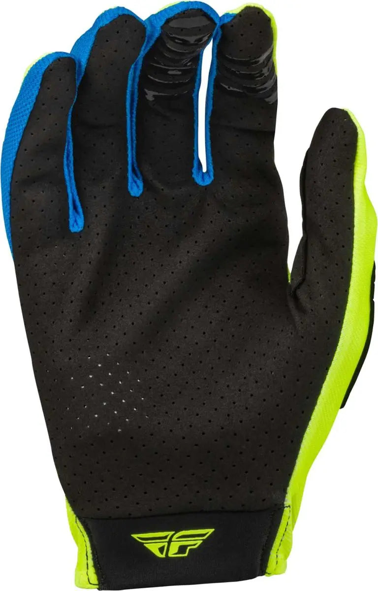 Fly Racing Windproof Lite MX Gloves Black / Hi-Vis - FREE UK Shipping, FREE 365 Day Returns | Moto Central