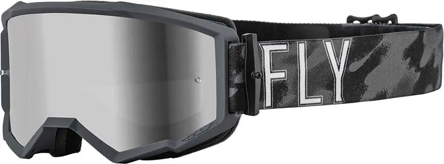 Fly Racing Zone S.E. MX Goggles Tactic Camo / Mirror Lens - FREE UK Shipping, FREE 365 Day Returns | Moto Central