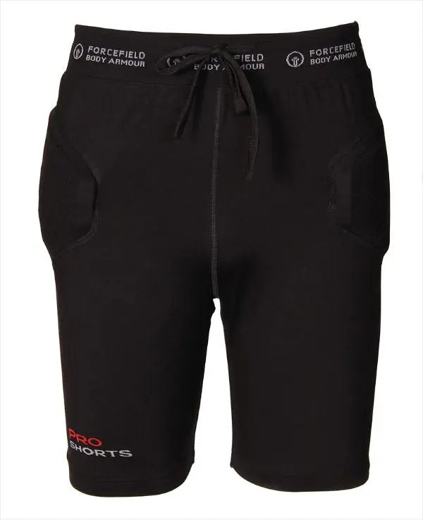 Forcefield Level 1 Pro Shorts Black - FREE UK Shipping, FREE 365 Day Returns | Moto Central