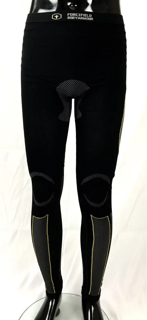 Forcefield Tech 3 Base Layer Trouser Black / Yellow - FREE UK Shipping, FREE 365 Day Returns | Moto Central