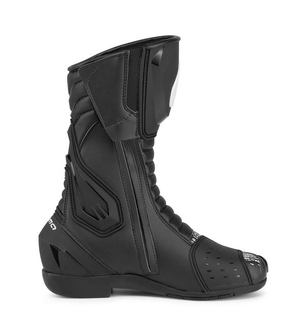 Forma Freccia Evo Boots Black / White - FREE UK Shipping, FREE 365 Day Returns | Moto Central