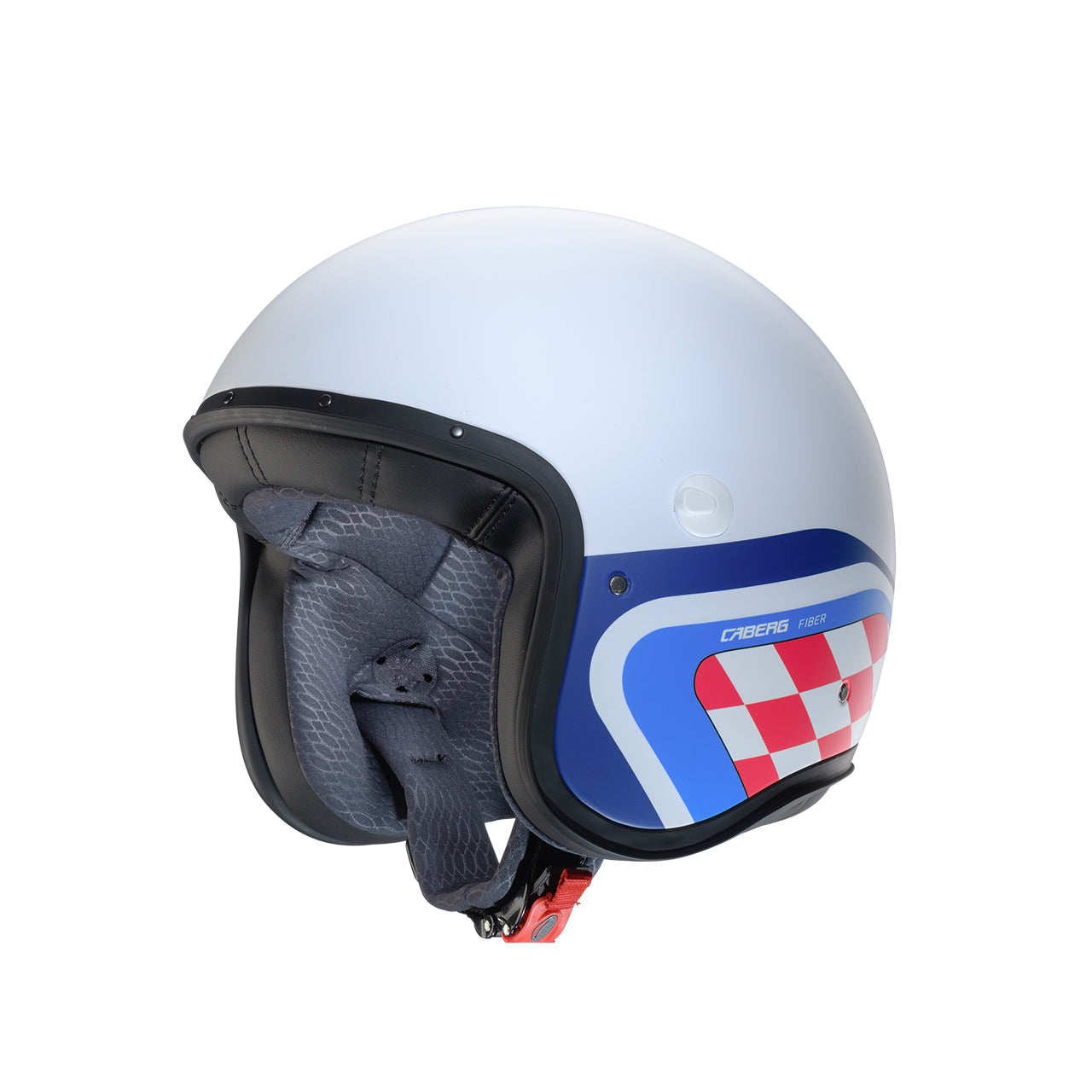 Caberg Freeride X Daytona Open Face Helmet Matt White / Blue / Red