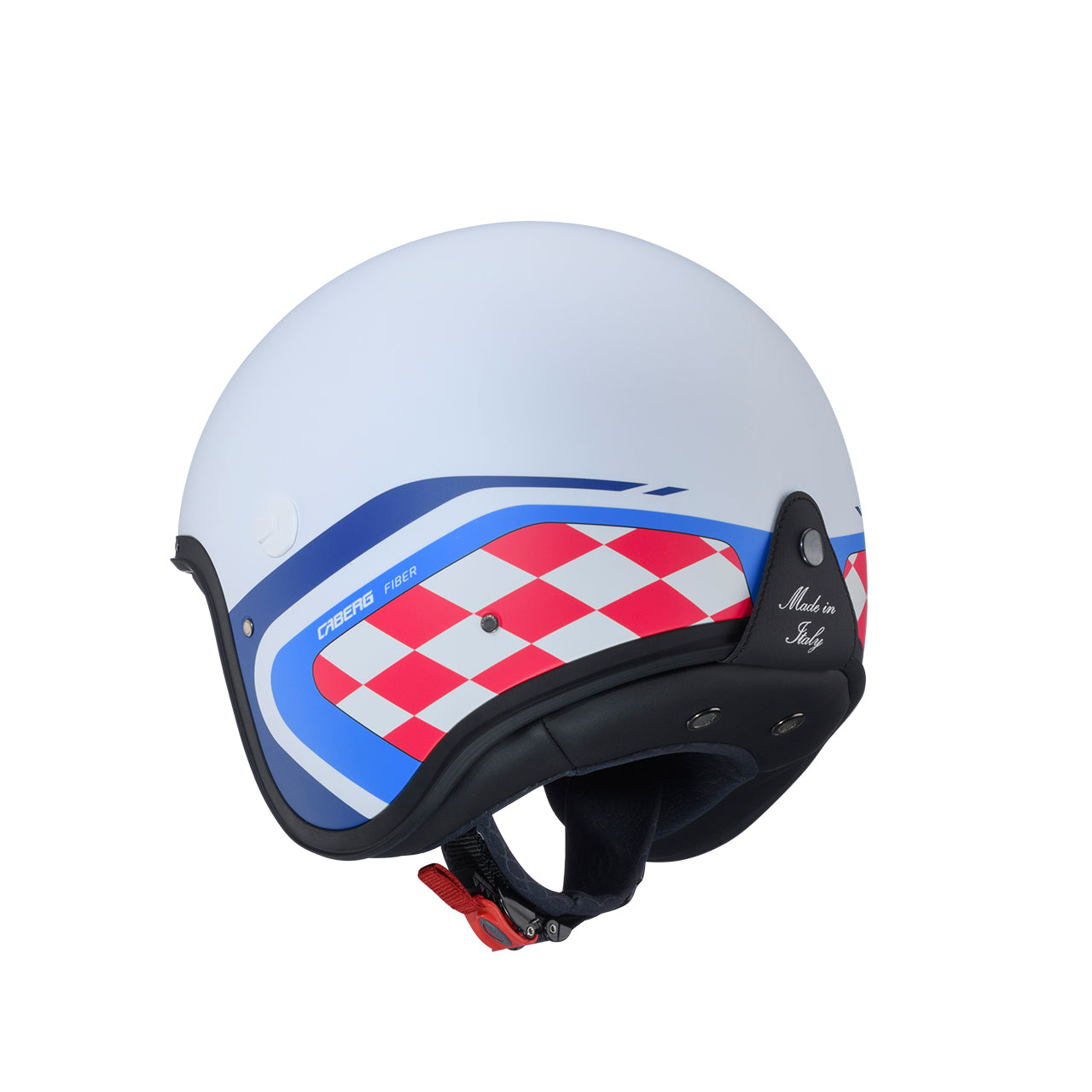 Caberg Freeride X Daytona Open Face Helmet Matt White / Blue / Red