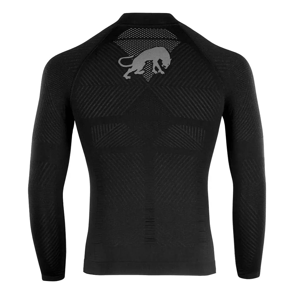 Furygan Active Thermo Base Layer Long Sleeves T-Shirt Black / Blue - FREE UK Shipping, FREE 365 Day Returns | Moto Central