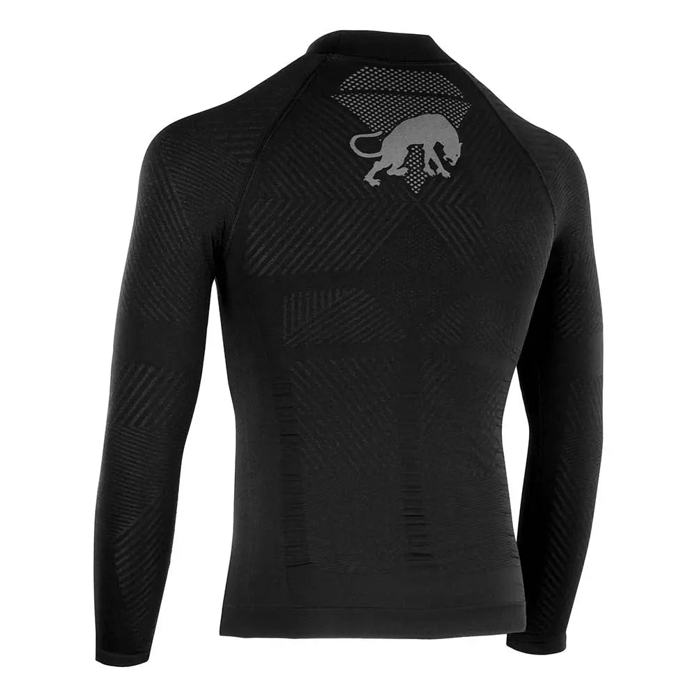 Furygan Active Thermo Base Layer Long Sleeves T-Shirt Black / Blue - FREE UK Shipping, FREE 365 Day Returns | Moto Central