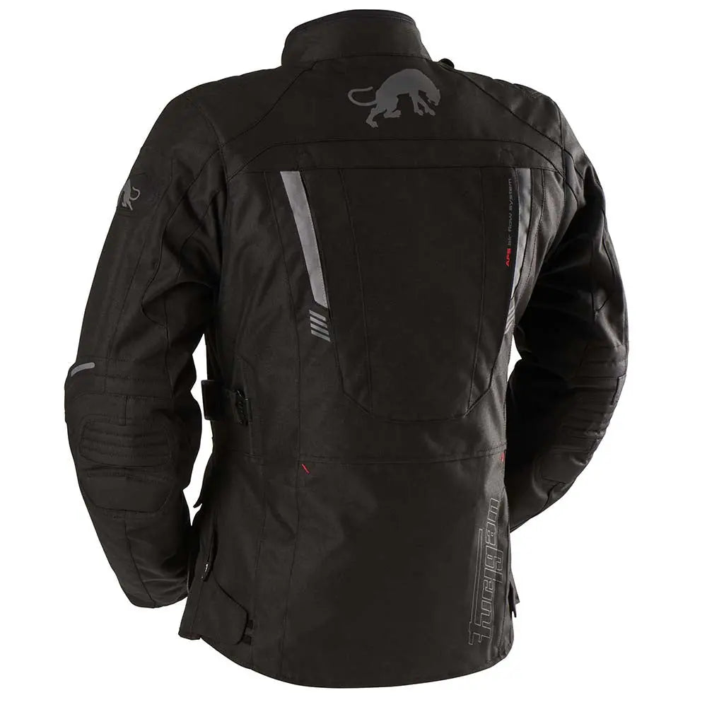 Furygan Apalaches Evo Ladies Textile Jacket Black / Grey - FREE UK Shipping, FREE 365 Day Returns | Moto Central