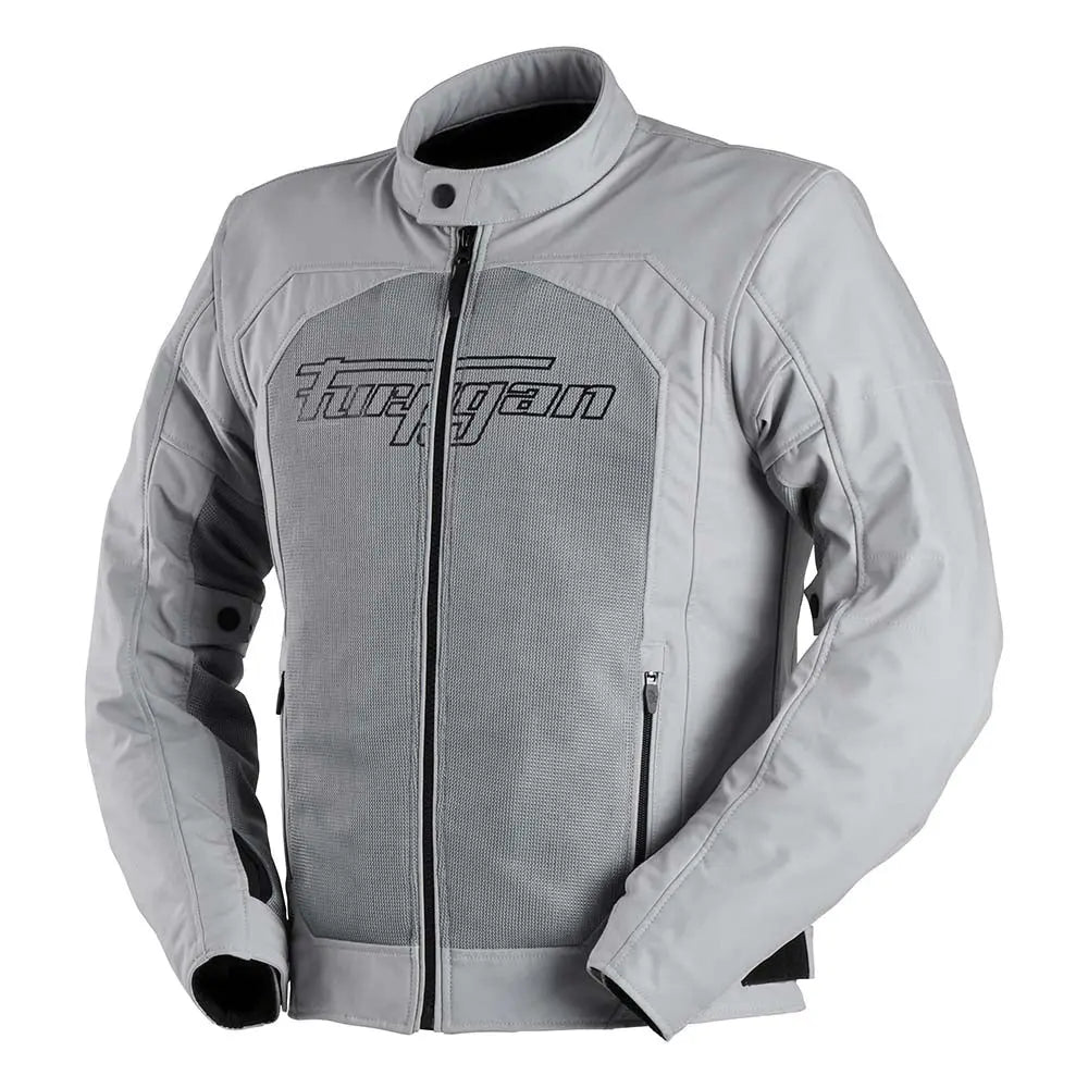 Furygan Baldo 3-In-1 Textile Jacket Grey - FREE UK Shipping, FREE 365 Day Returns | Moto Central