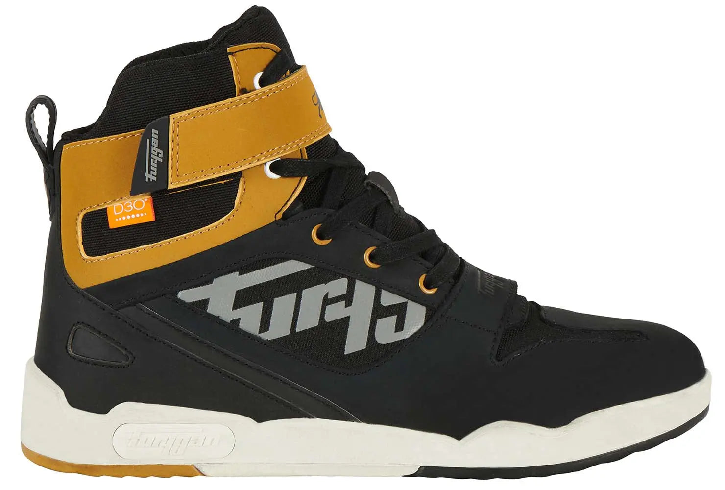 Furygan Basket Get Down Shoes Black / Brown - FREE UK Shipping, FREE 365 Day Returns | Moto Central