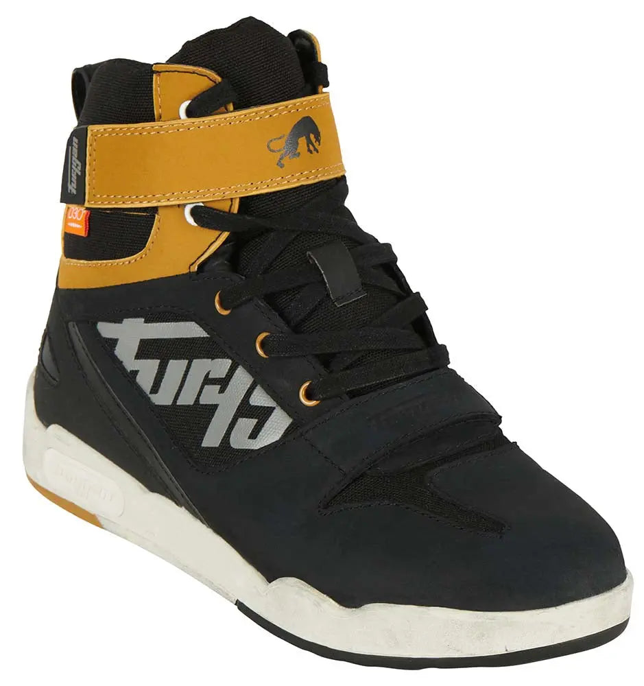 Furygan Basket Get Down Shoes Black / Brown - FREE UK Shipping, FREE 365 Day Returns | Moto Central