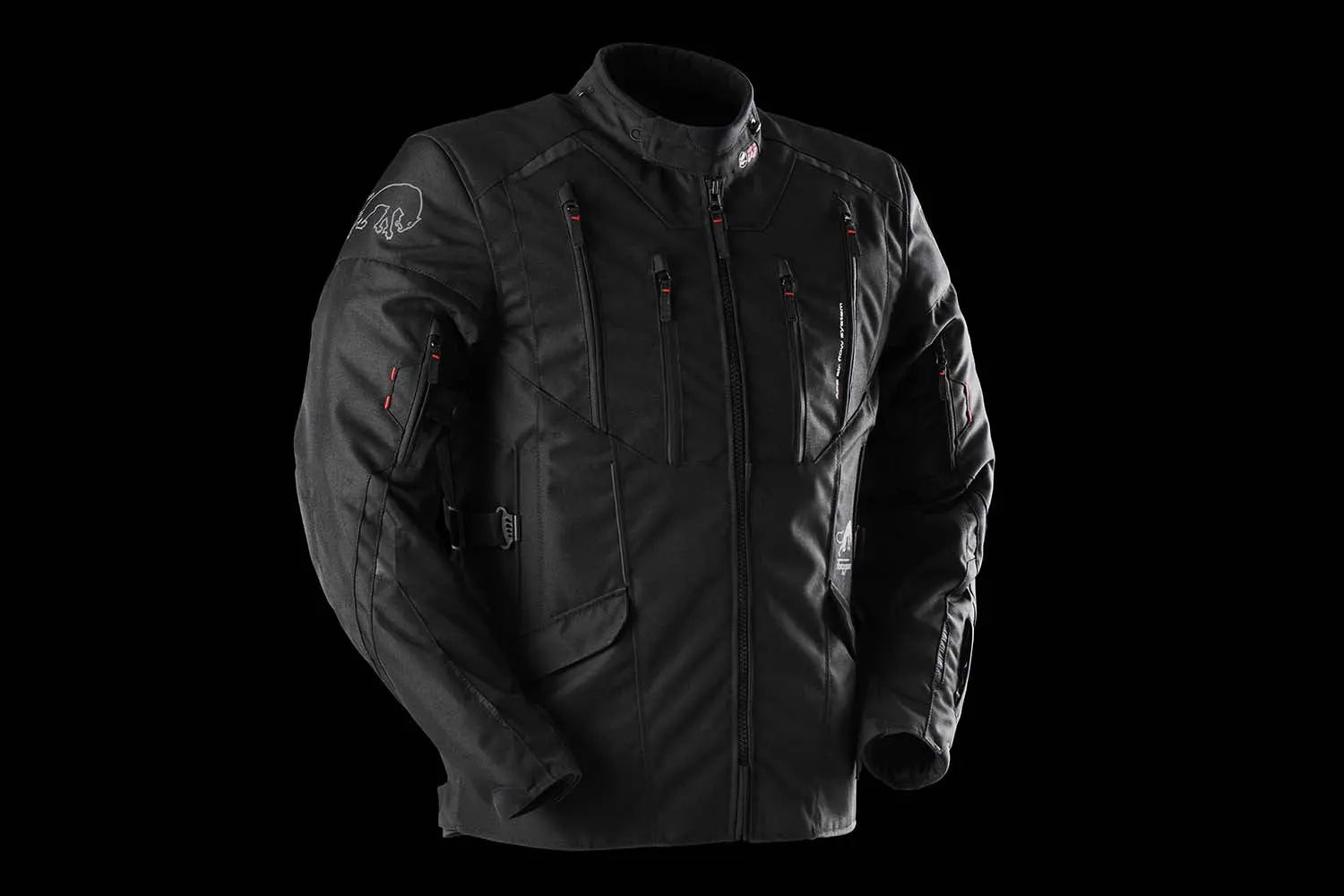 Furygan Brooks Textile Jacket Black - FREE UK Shipping, FREE 365 Day Returns | Moto Central