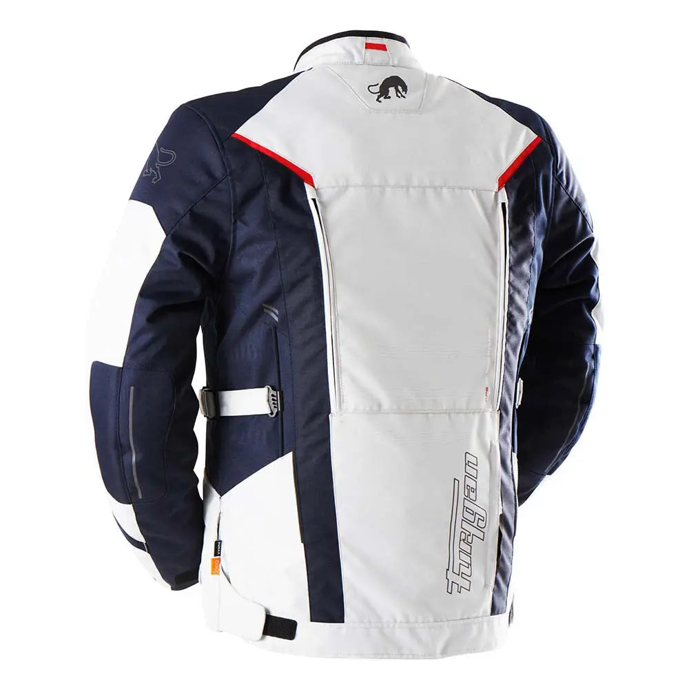 Furygan Brooks Textile Jacket Pearl / Blue - FREE UK Shipping, FREE 365 Day Returns | Moto Central