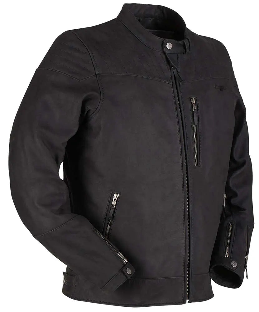 Furygan Clint Evo Leather Jacket Black - FREE UK Shipping, FREE 365 Day Returns | Moto Central