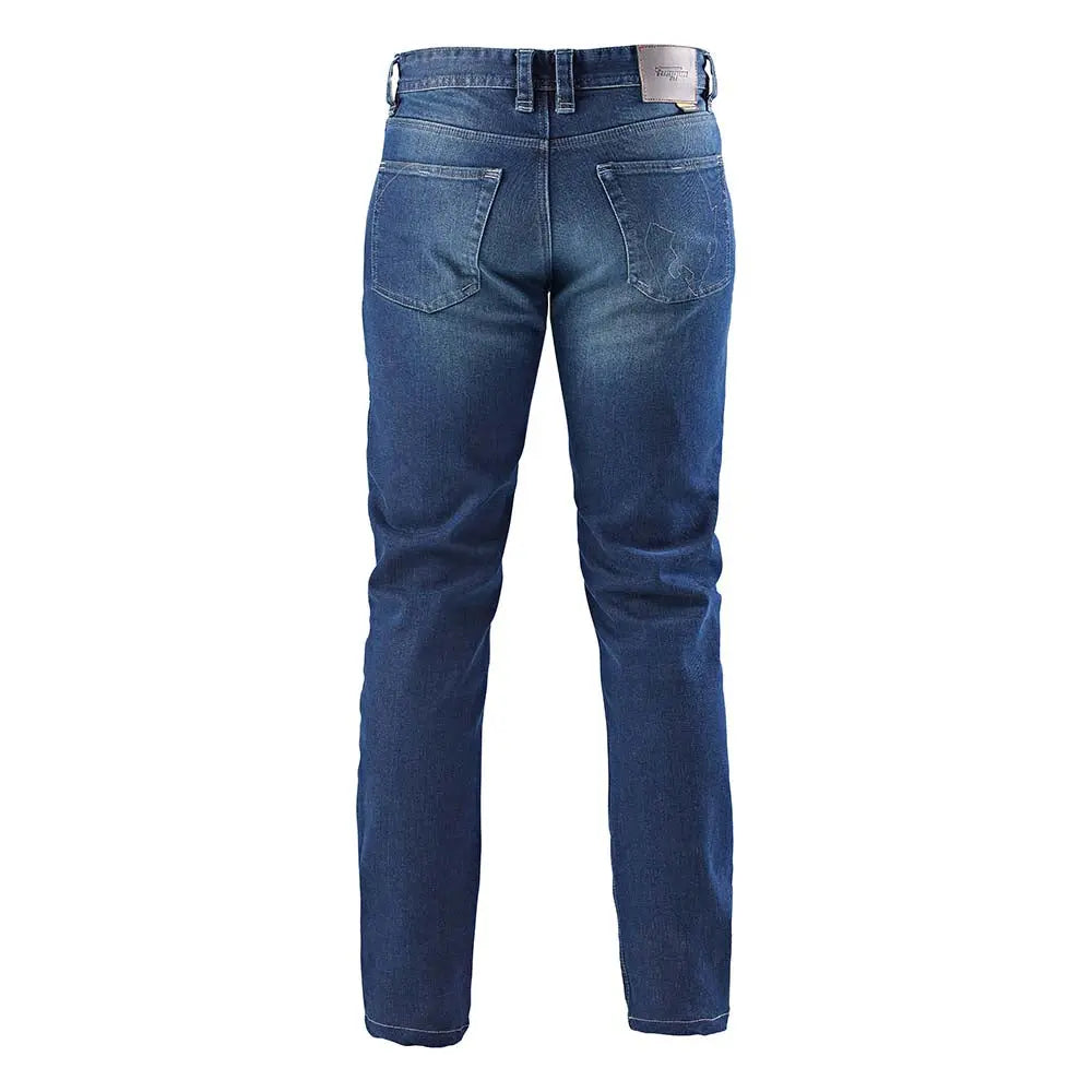 Furygan D12 X Kevlar Straight Jeans Denim Blue - FREE UK Shipping, FREE 365 Day Returns | Moto Central