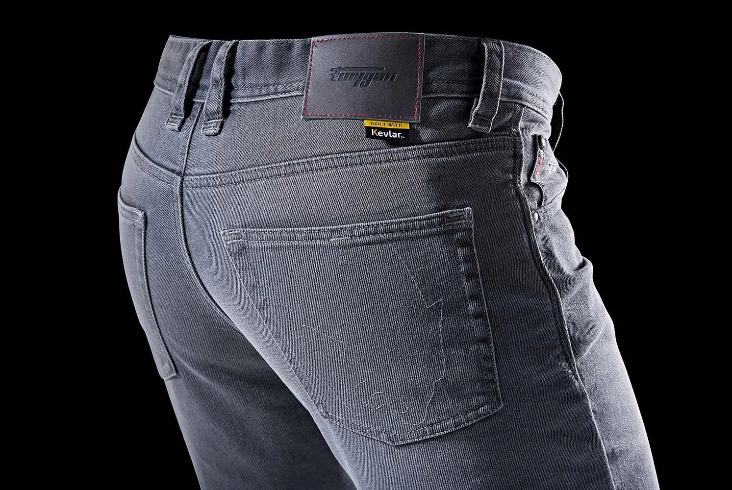 Furygan D12 X Kevlar Straight Jeans Grey - FREE UK Shipping, FREE 365 Day Returns | Moto Central