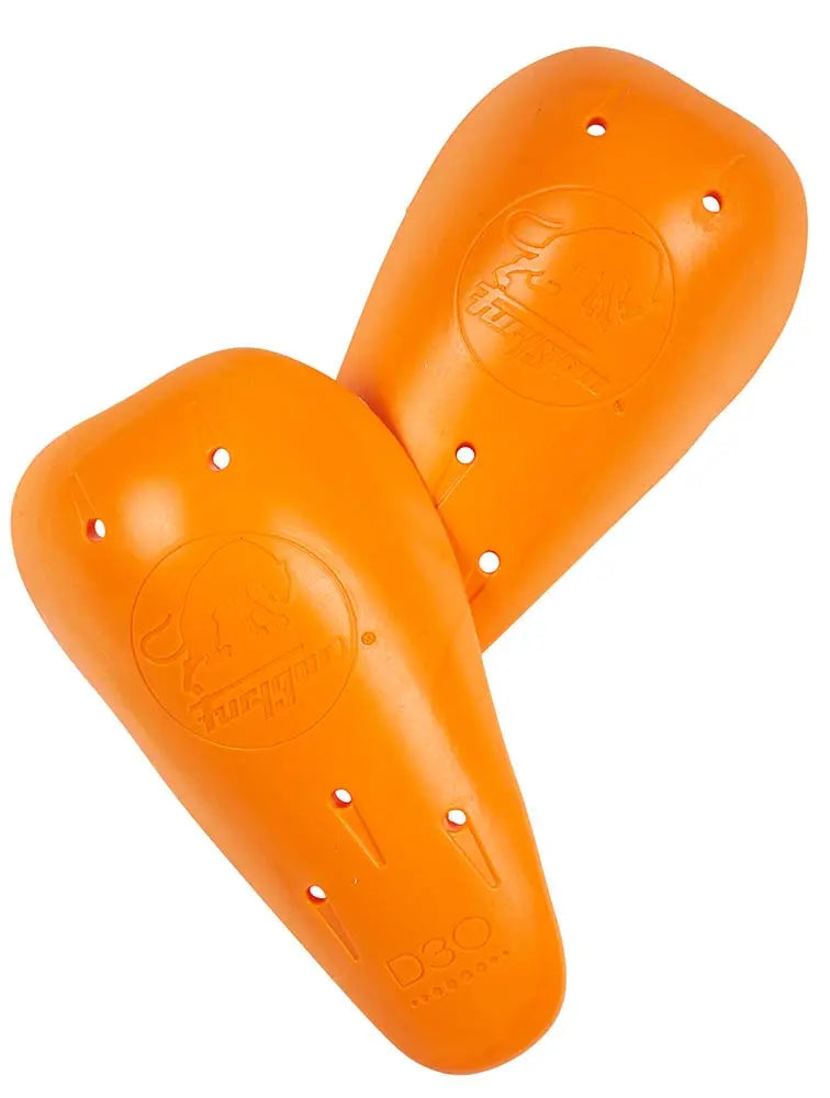 Furygan D3O Knee / Elbow Protector Set Orange - FREE UK Shipping, FREE 365 Day Returns | Moto Central