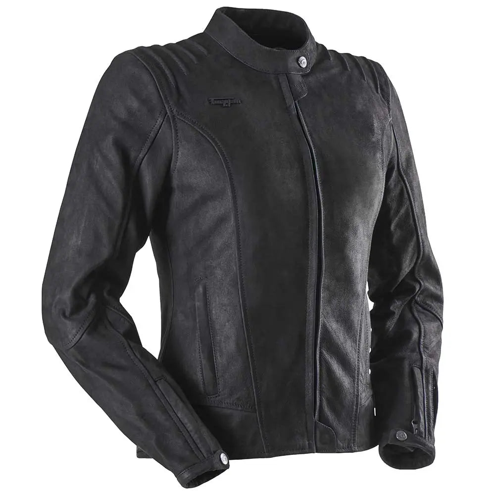 Furygan Elena Ladies Leather Jacket Black - FREE UK Shipping, FREE 365 Day Returns | Moto Central