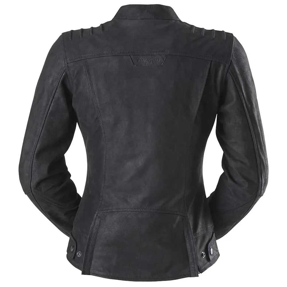 Furygan Elena Ladies Leather Jacket Black - FREE UK Shipping, FREE 365 Day Returns | Moto Central