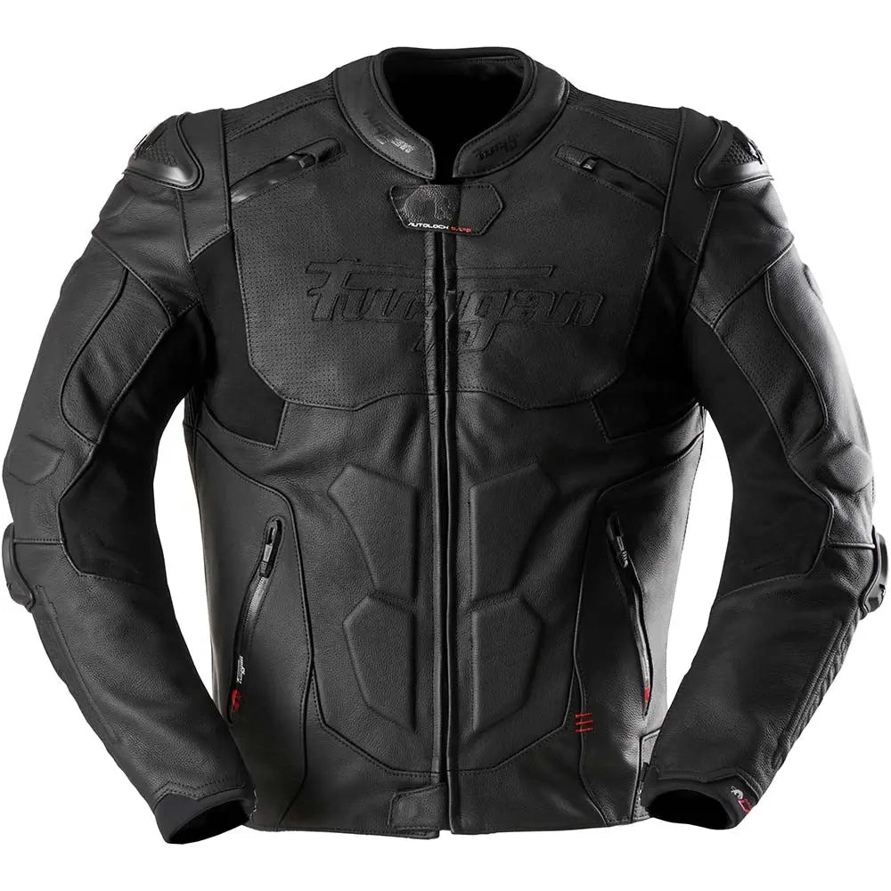 Furygan Ghost Evo Leather Jacket Black - FREE UK Shipping, FREE 365 Day Returns | Moto Central