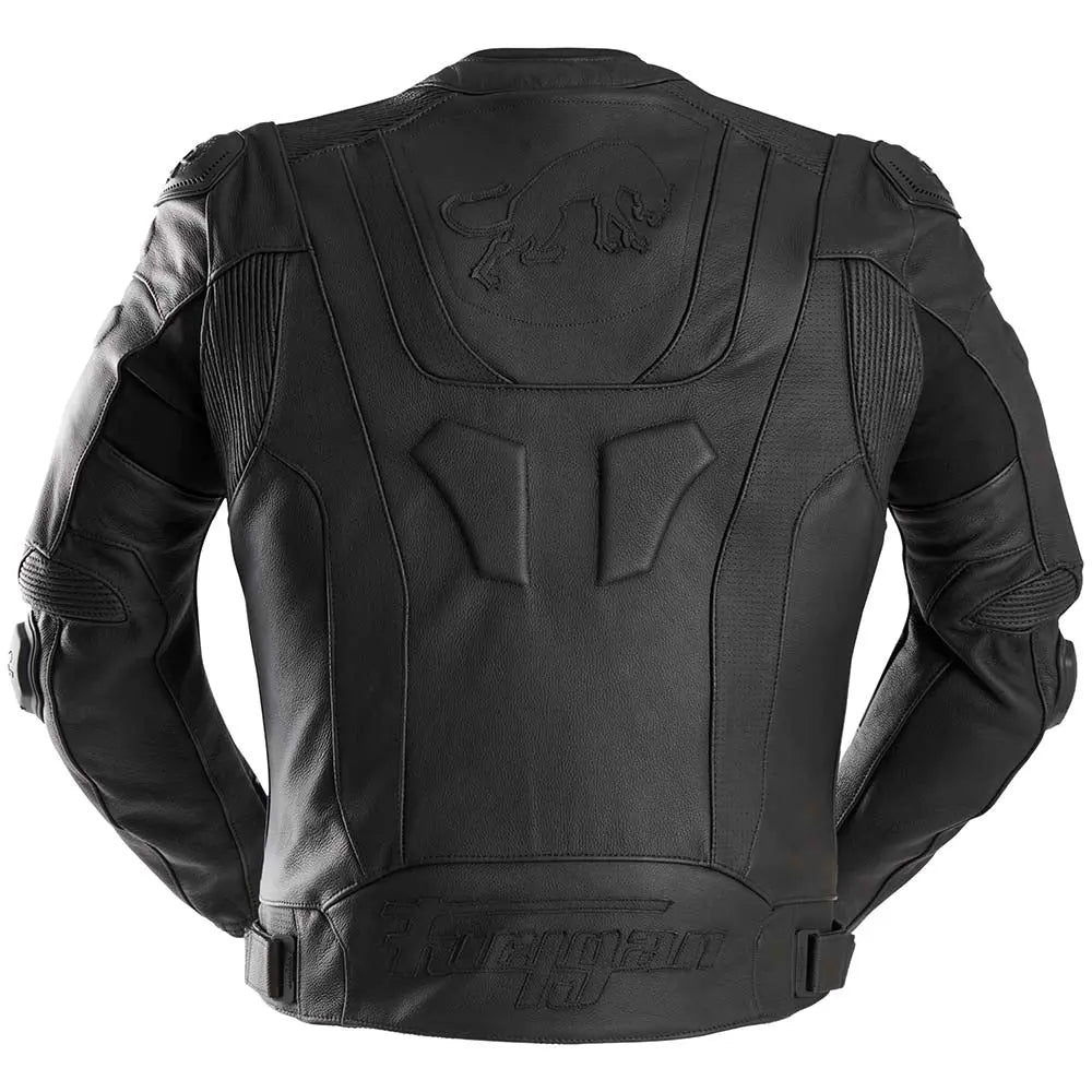 Furygan Ghost Evo Leather Jacket Black - FREE UK Shipping, FREE 365 Day Returns | Moto Central