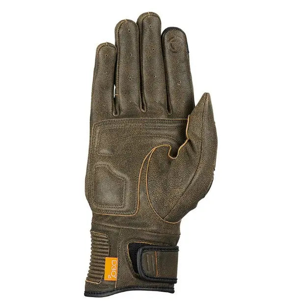 Furygan James Evo D3O Leather Gloves Rusted Brown  - FREE UK Shipping, FREE 365 Day Returns | Moto Central