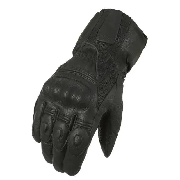 Furygan Jaspe Leather Gloves Black  - FREE UK Shipping, FREE 365 Day Returns | Moto Central