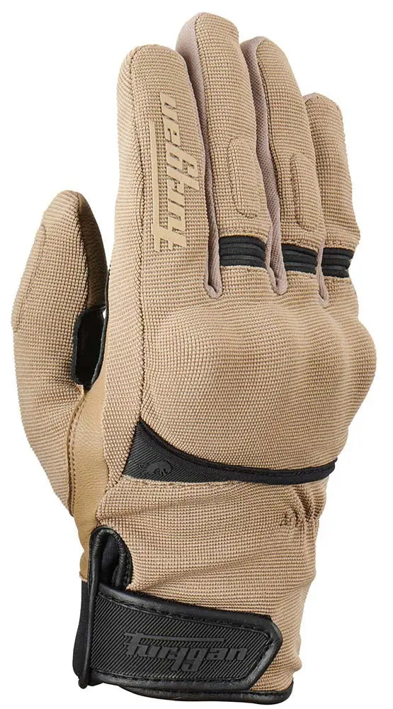 Furygan Jet All Season D3O Gloves Sand / Black - FREE UK Shipping, FREE 365 Day Returns | Moto Central