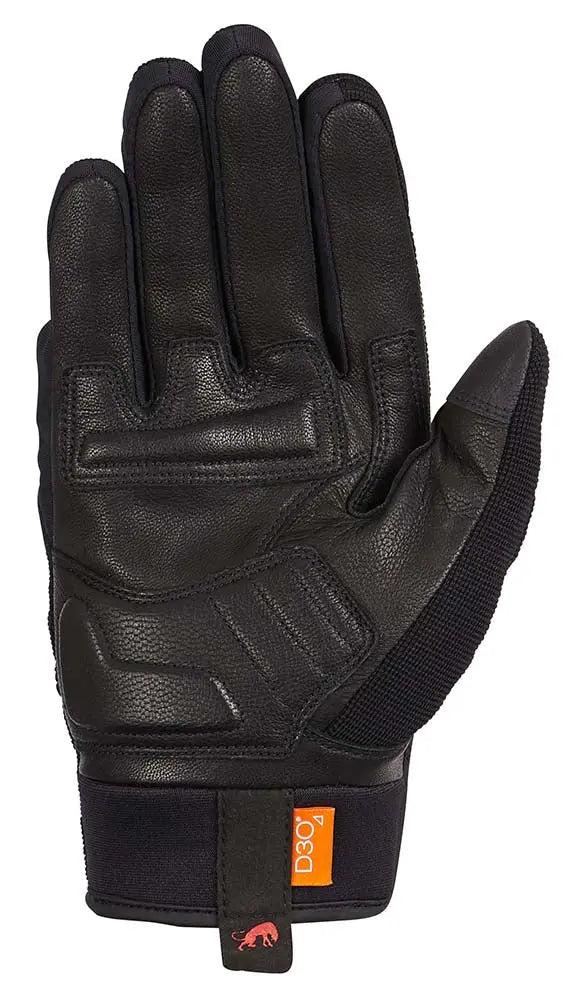 Furygan Jet D3O Textile Gloves Black / Red - FREE UK Shipping, FREE 365 Day Returns | Moto Central